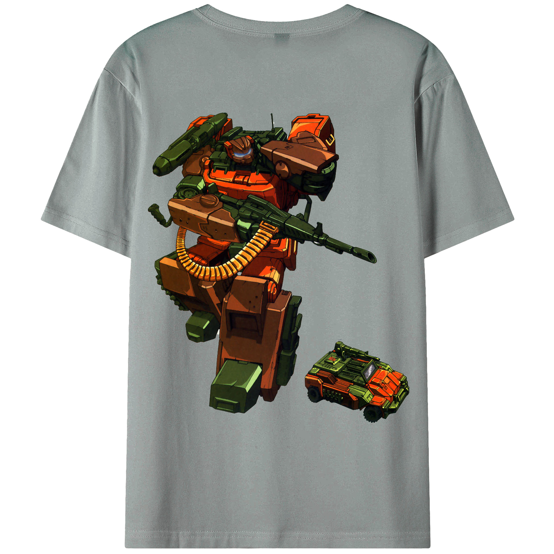 （画像用）  綿100％ メンズ半袖Tシャツ（バックプリント） 通気性